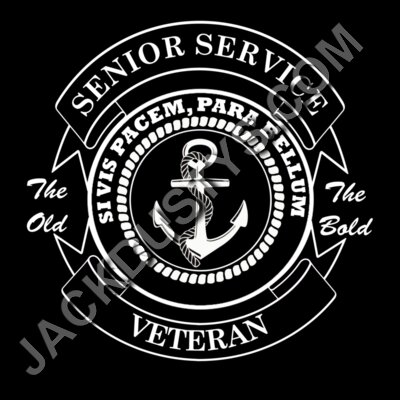 senior service veteran white