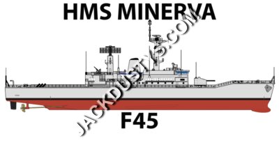 HMS MINERVA - F45 - ORIG