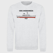 HMS ANDROMEDA - F57 - LEANDER ORIG SWEAT