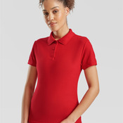 Ladies  Polo Shirt by Fruit of the Loom