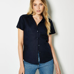 Ladies' Workwear Oxford Short Sleeve Shirt